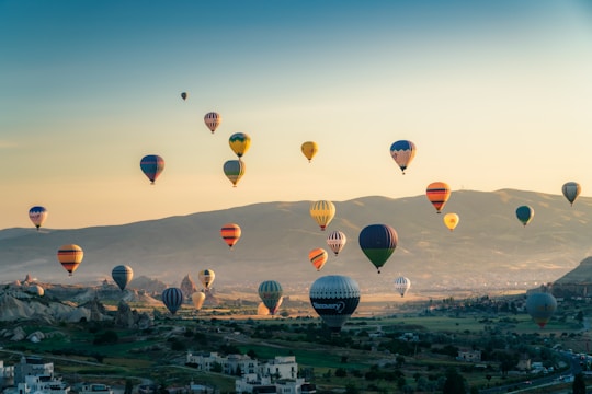 Hot air balloon adventure
